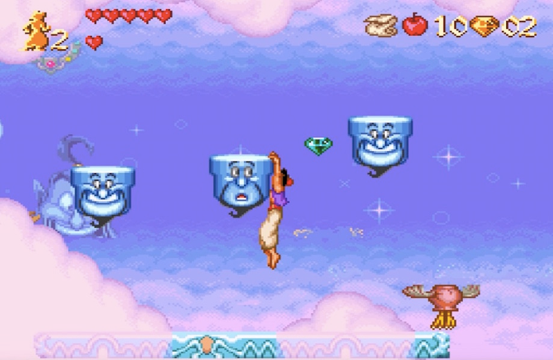 Illustration for article titled The Genie Level In Aladdin Is Unadulterated Disney Magic